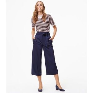 LOFT Shimmer Wide-leg Pants